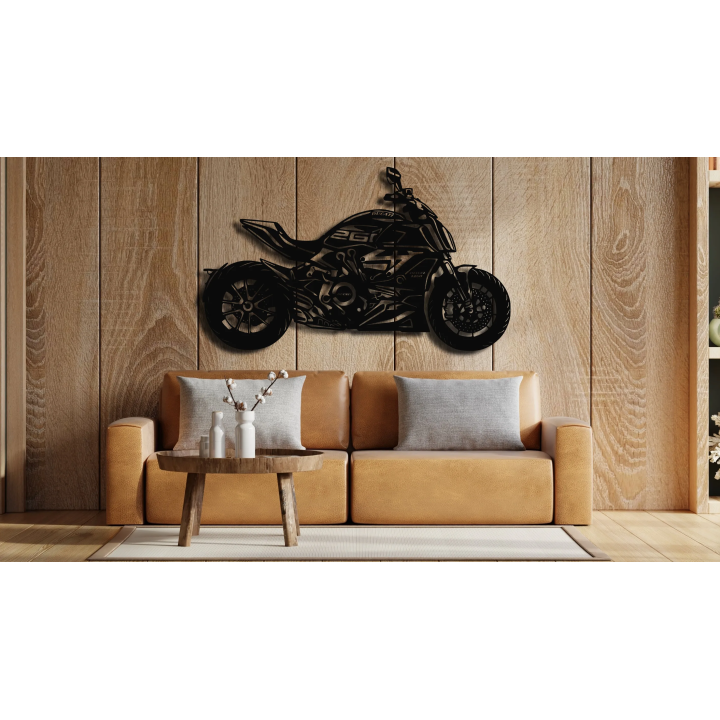Ducati Diavel 1260 silhouette