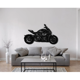Ducati Diavel 1260 silhouette