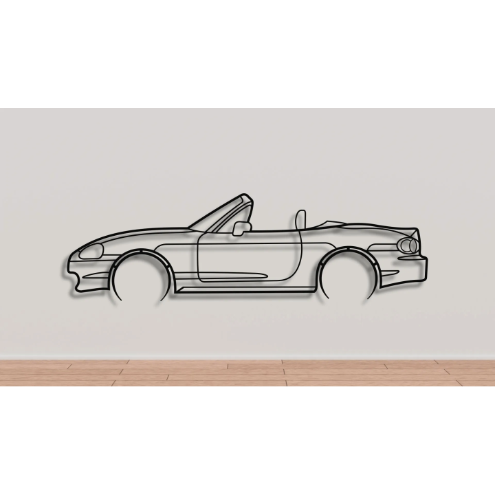 Mazda MX5 NB full silhouette