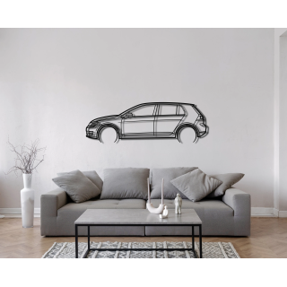 VW Golf Mk7 full silhouette