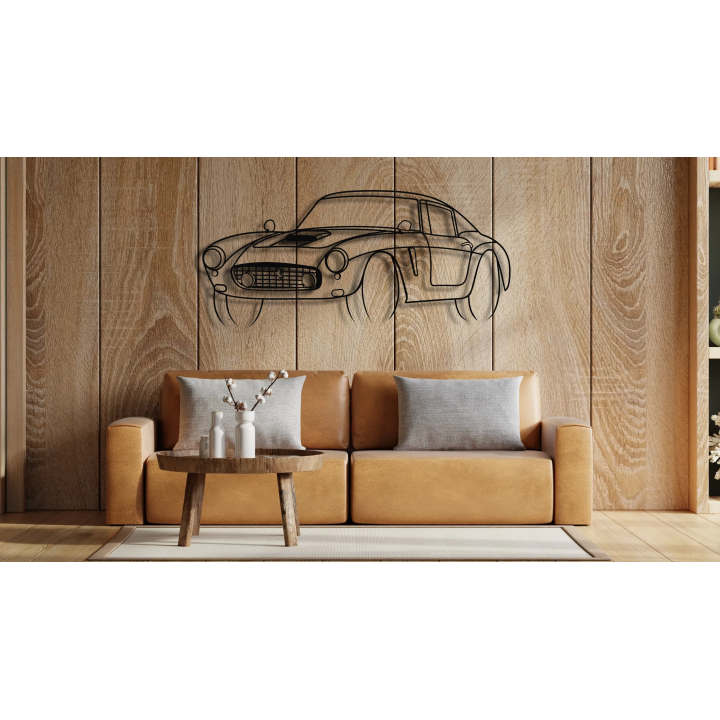 Ferrari 250 GT angled silhouette