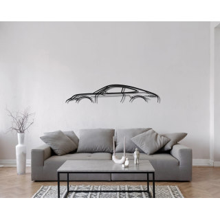 Porsche 911 991 simple silhouette