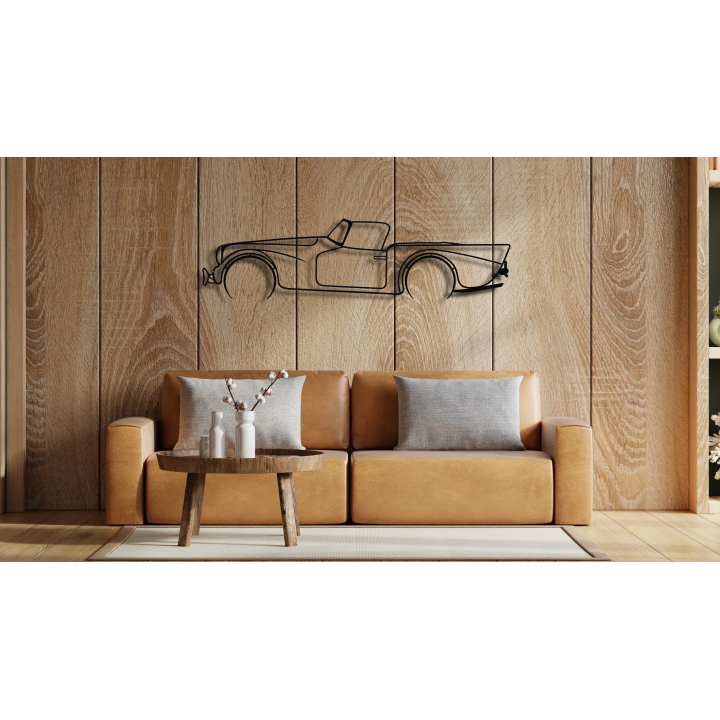 Daimler SP250 full silhouette