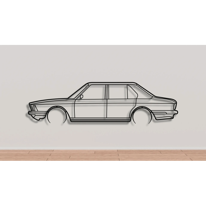 BMW 5 series E12 full sihouette