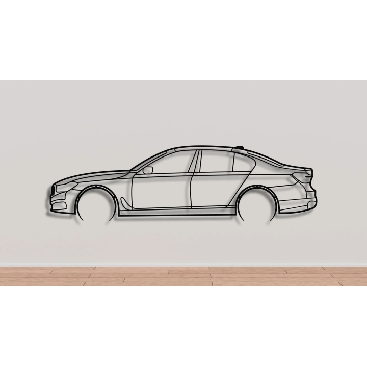 BMW 7 series G11 full silhouette