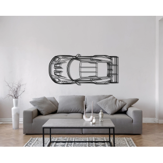 Porsche 911 992 GT3 RS top silhouette