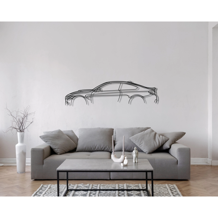 Bmw m4 f82 simple silhouette