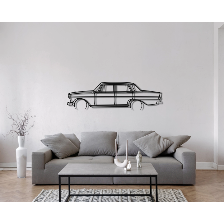 Mercedes W110 full silhouette