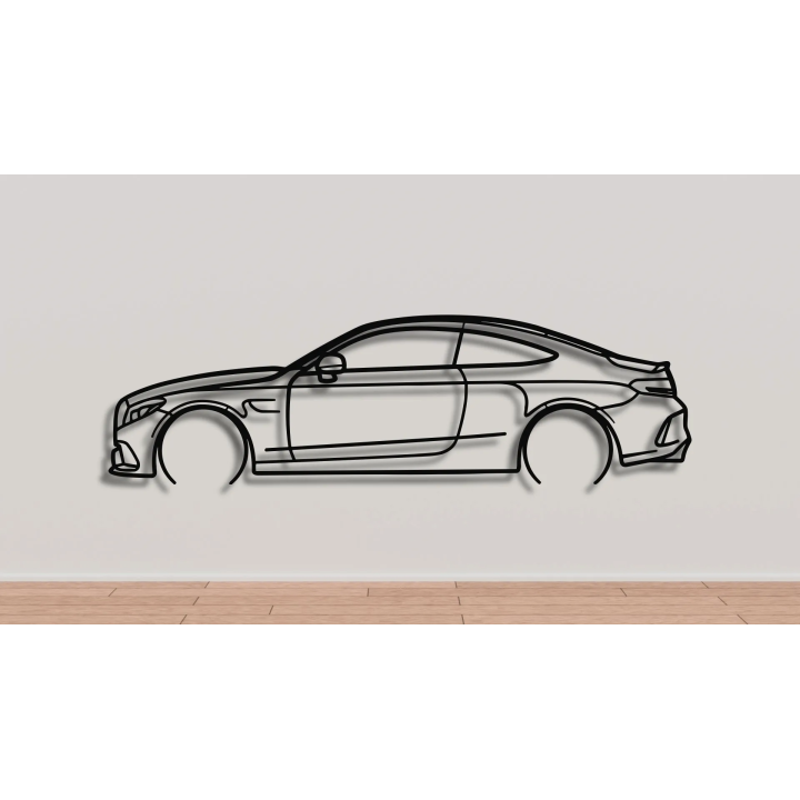 Mercedes C63 AMG full silhouette