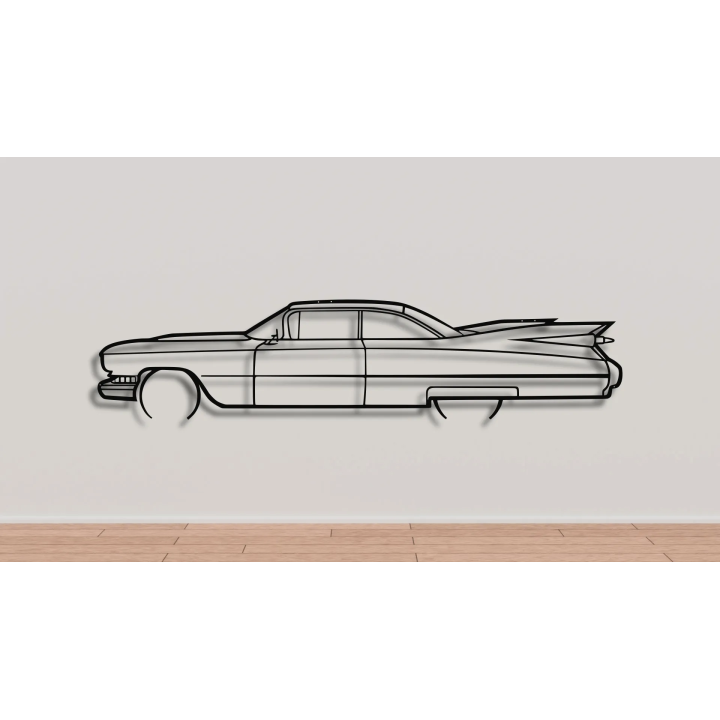 Cadillac Deville full silhouette
