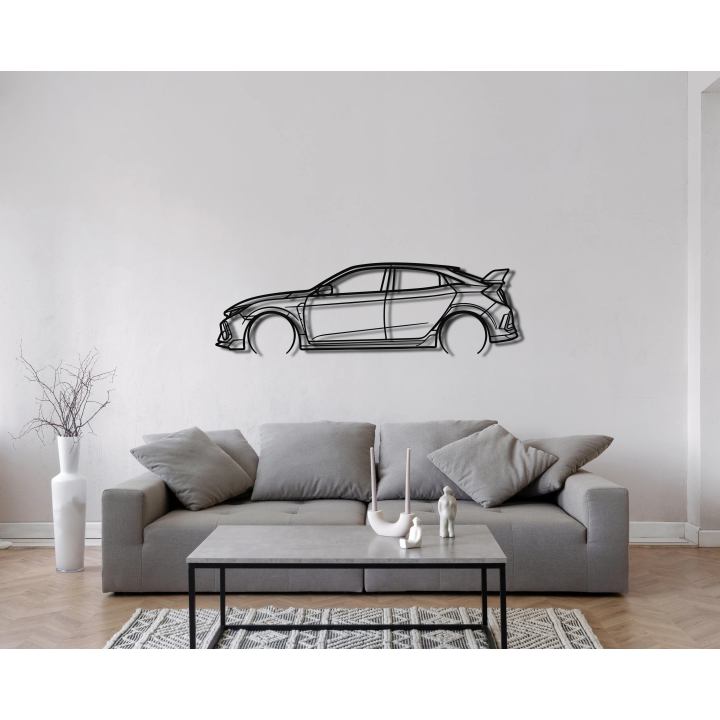 Honda Civic Type R full silhouette