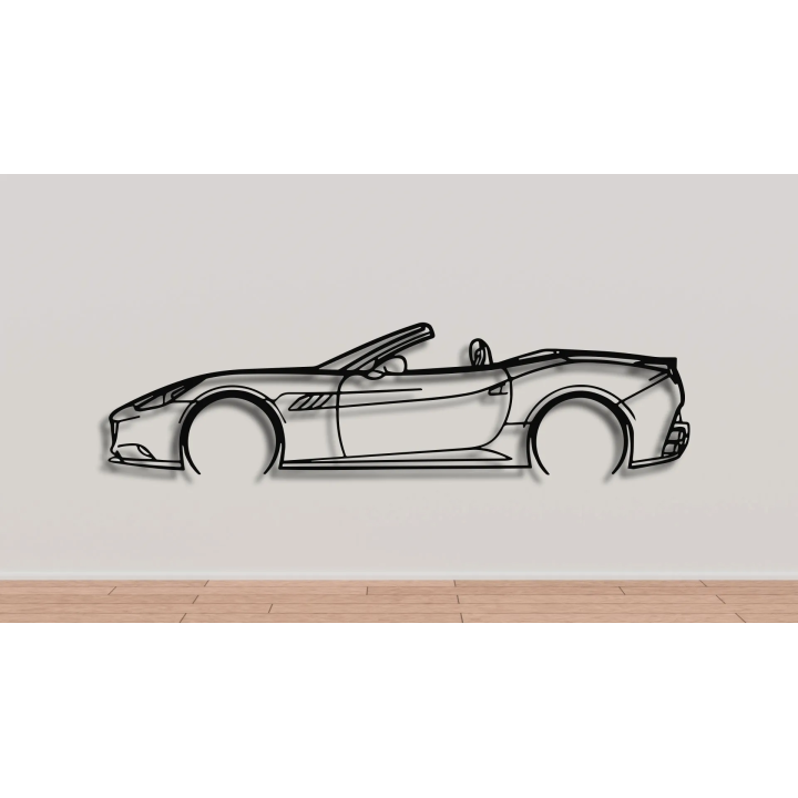 Ferrari California full silhouette