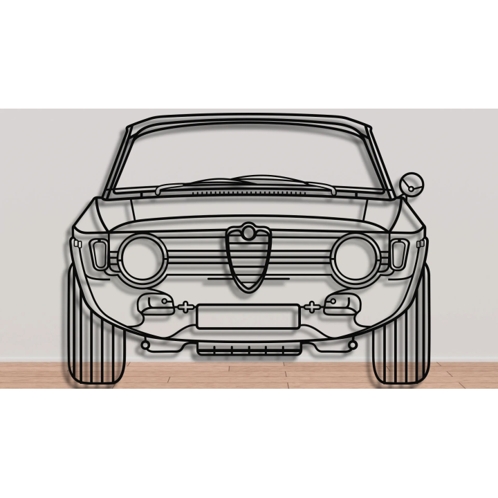 Alfa Romeo Junior front silhouette