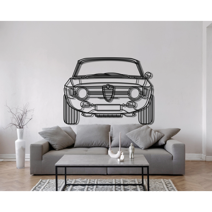 Alfa Romeo Junior front silhouette