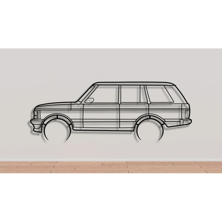 Range Rover P38A full silhouette