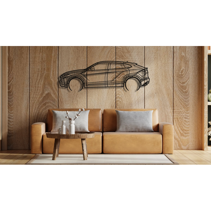 Lamborghini Urus full silhouette