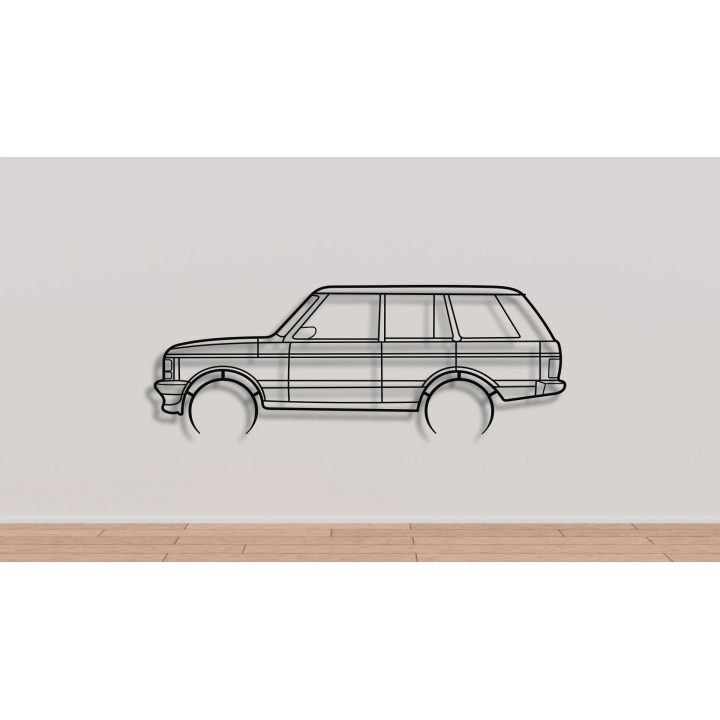Range Rover P38A full silhouette