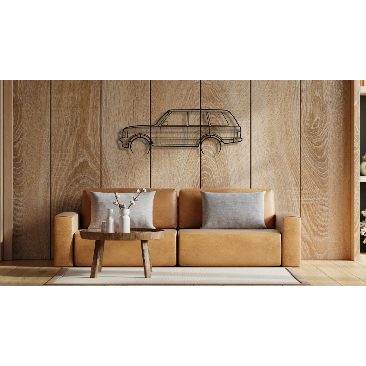 Range Rover P38A full silhouette