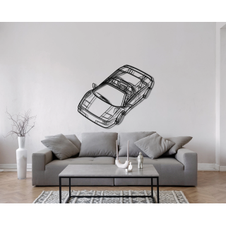 Lamborghini Diablo isometric silhouette