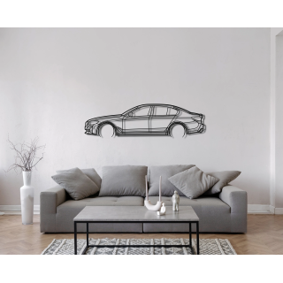 BMW 5 series G30 full silhouette