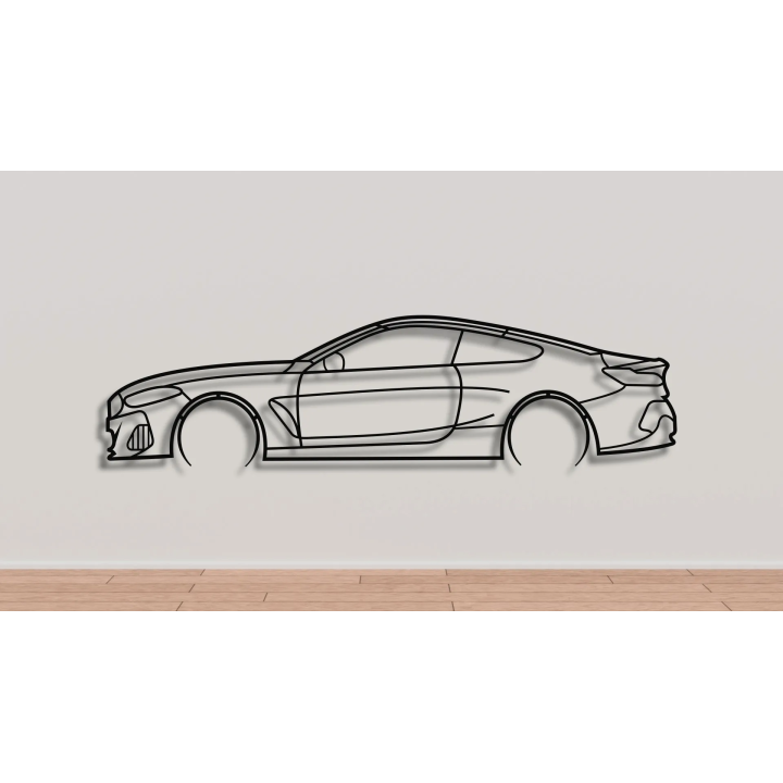 BMW 8 series G15 full silhouette