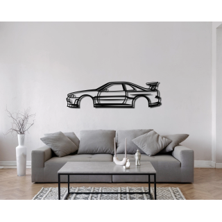 Nissan Skyline R34 simple silhouette