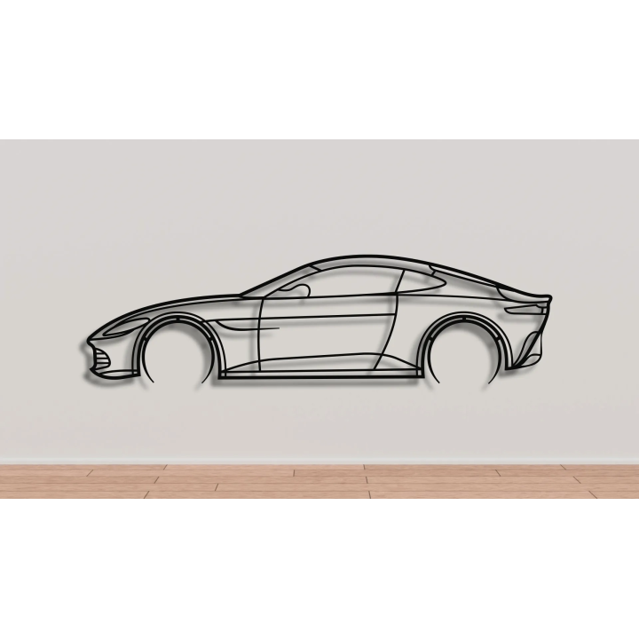 Aston Martin DB10 full silhouette