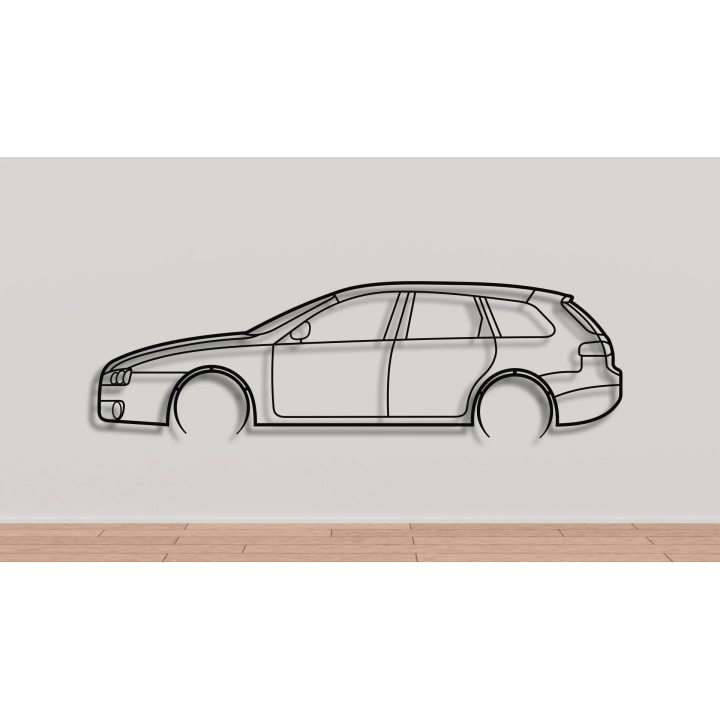 Alfa Romeo 159 sportwagon full silhouette