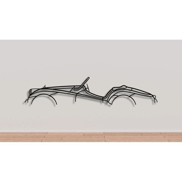 Triumph TR3 simple silhouette