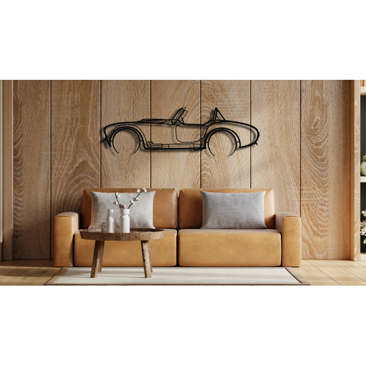 AC Shelby Cobra full silhouette