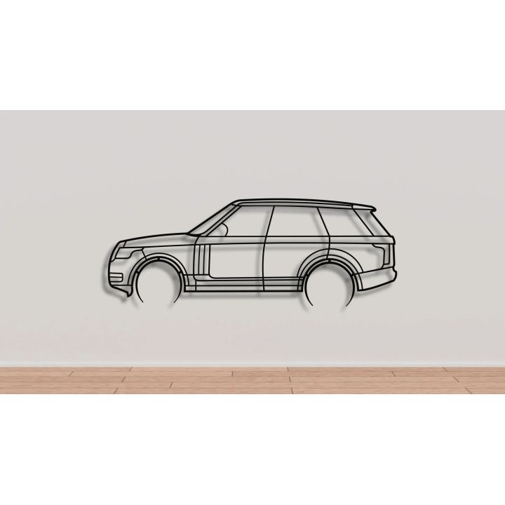 Range Rover L405 full silhouette