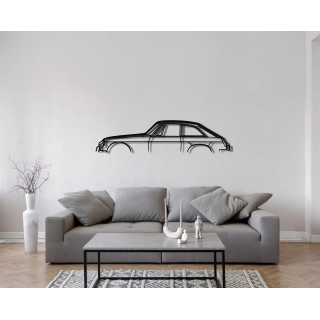 MG MGB GT simple silhouette