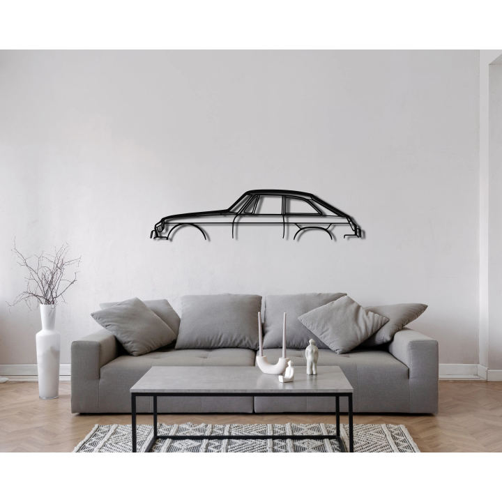 MG MGB GT simple silhouette