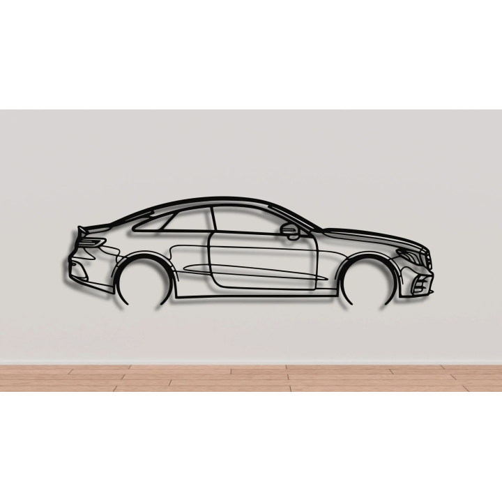 Mercedes E53 AMG full silhouette