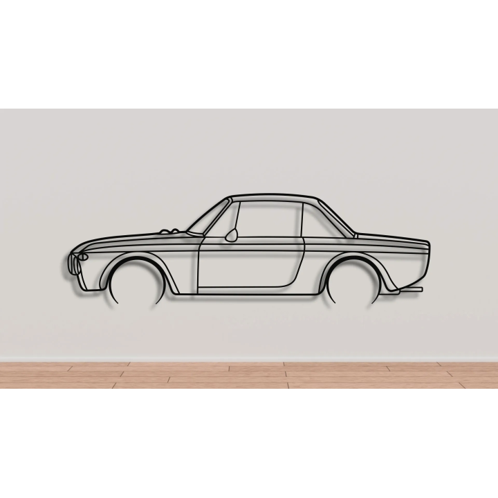 Lancia Fulvia full silhouette