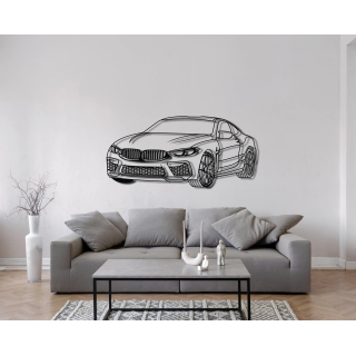 BMW F92 angled silhouette