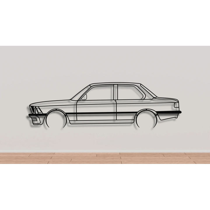 BMW E21 full silhouette