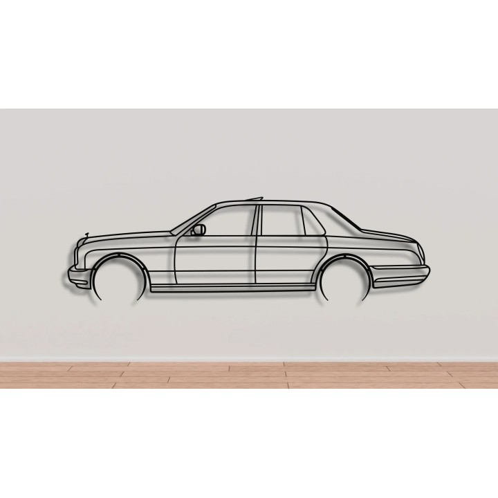 Bentley Arnage full silhouette