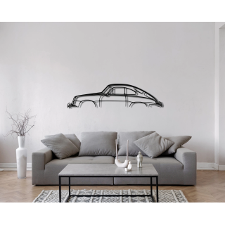 Porsche 356 C coupe simple silhouette