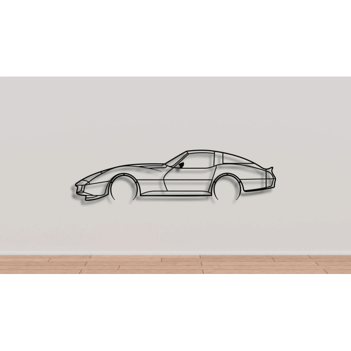 Chevrolet Corvette C3 full silhouette