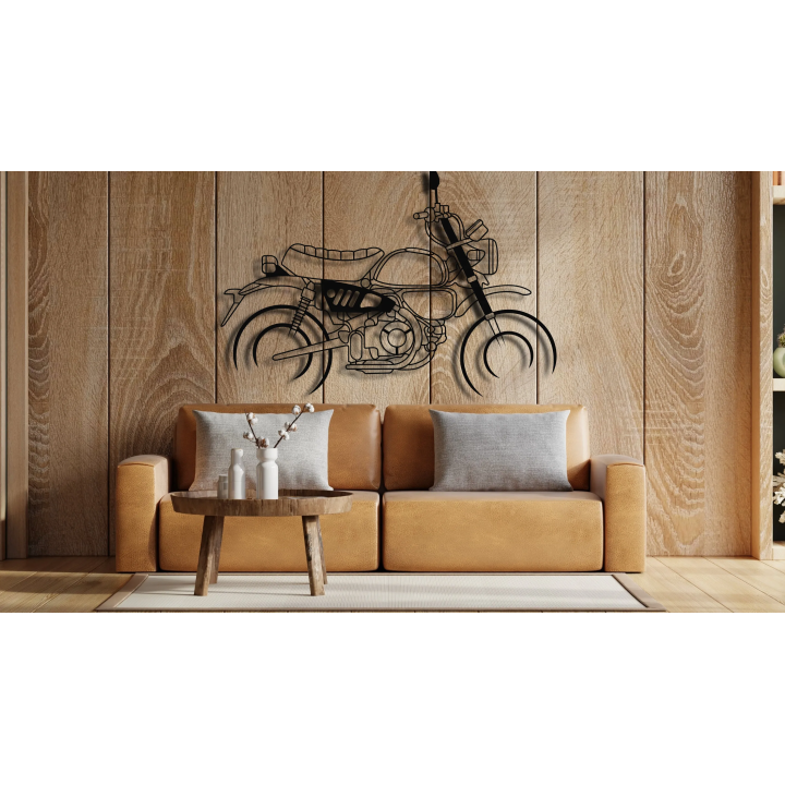 Honda monkey silhouette