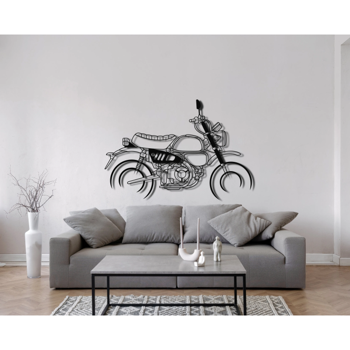 Honda monkey silhouette