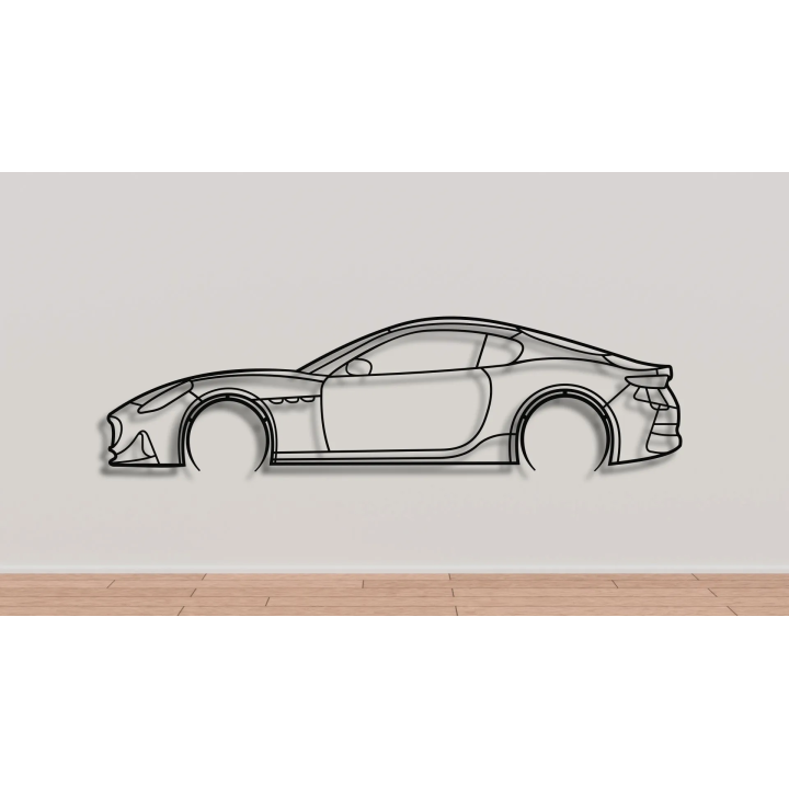 Maserati Granturismo full silhouette