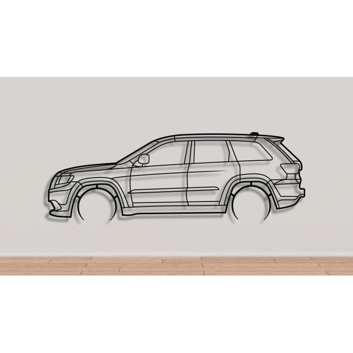 Jeep Grand Cherokee WK2 full silhouette