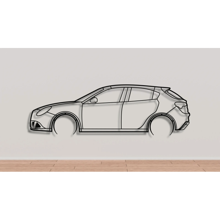 Alfa Romeo Giulietta QV full silhouette