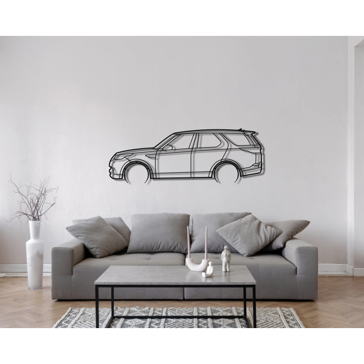 Land Rover Discovery 5 full silhouette