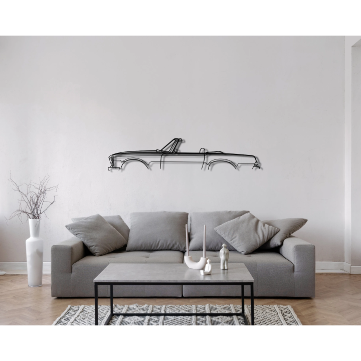 Mercedes W113 Pagode full silhouette