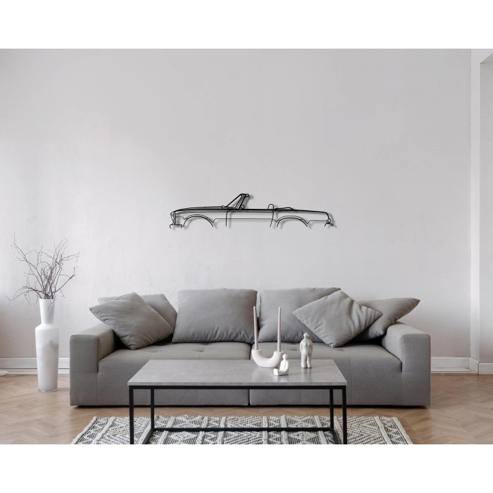 Mercedes W113 Pagode full silhouette