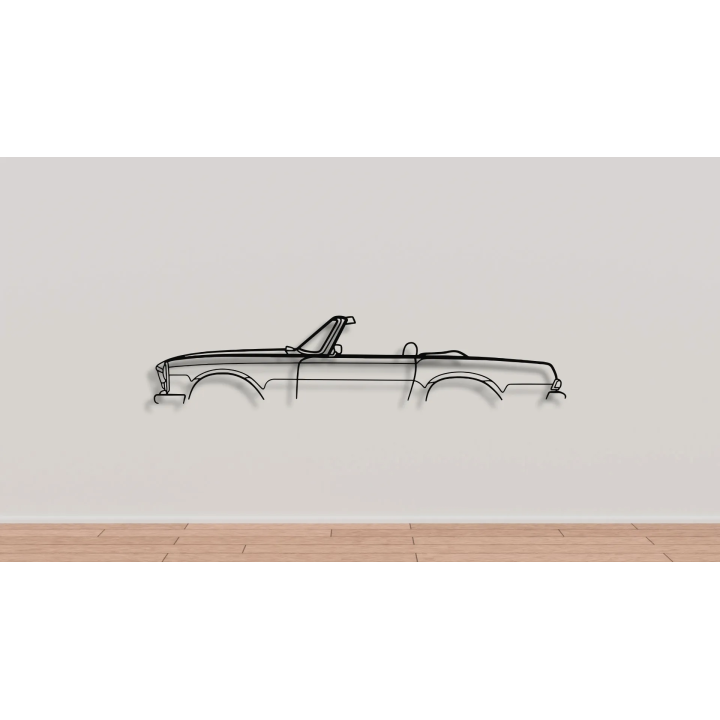 Mercedes W113 Pagode full silhouette