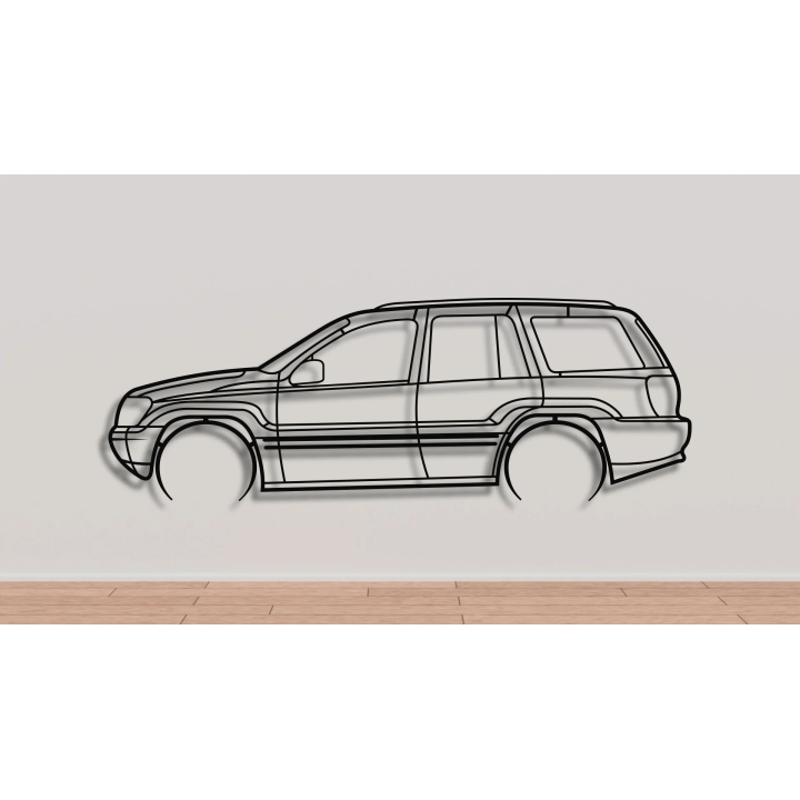 Jeep Grand Cherokee WJ full silhouette